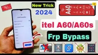 Itel A60 (A662L) Frp Bypass Android 12, 13 | Itel A662L Google Account Remove || Without Pc