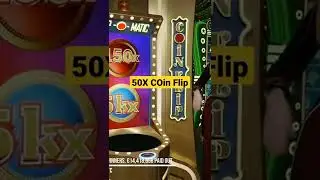 Coin Flip 50x 5000x Big win #crazytime #casino #onlinecasino #short #ytshorts #viral