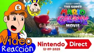 &iexcl;&iexcl;Pelicula De Super Mario Galaxy!! /Nintendo Direct 12-09-2025 /SuperElianBros