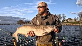 Dragging Baits for Catfish on Old Hickory Lake | Late Fall Fishing