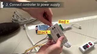 COOLEEON STEP-05 STAIR LIGHT CONECTION VIDEO