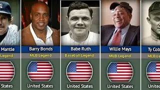 The Greatest Baseball Players in History | The Best Baseball Players of All Time