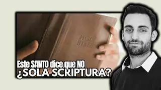 📖 Este santo DESTRUY&Oacute; la SOLA SCRIPTURA... &iexcl;en el siglo V! | Ignacio Garc&iacute;a Su&aacute;rez