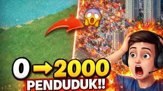 GILA! Bangun Kota dari NOL Sampai 2000 Penduduk | TheoTown Indonesia