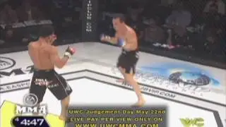 UWC&reg; Pat Runez vs John Dodson UWC MMA Flyweight World Title Fight Round 4
