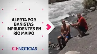En 2025 hubo 12 personas fallecidas: Alerta por bañistas imprudentes en Río Maipo