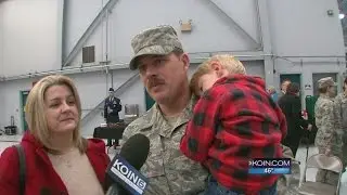 Oregon Air National Guard members come home