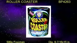 BP4263 Roller Coaster 500g fountain