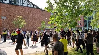 Students Against Tyranny + Counter Protest - Manchester
