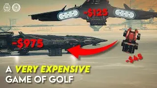 A VERY Expensive Game of Golf | Star Citizen Machinima Bloopers