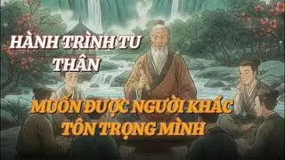 Hành trình tu thân: Làm thế nào người khác tôn trọng mình #dengu #tuthan #kechuyendemkhuya