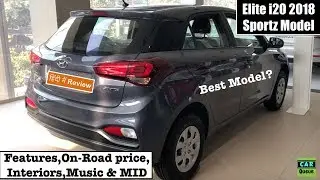 Elite i20 2018 Sportz Interior,Exterior,Features Walkaround | New i20 2018 Stardust Colour