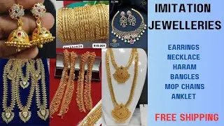 Latest Trending Imitation Jewelleries | Impon | Microplated jewellery | matte finish |  Wholesale