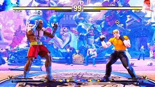 Sagat vs Final Fight Cody (Hardest) Street Fighter 5.