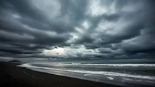 Healing Ocean Soundscape | Quiet Night to Support Sleep Therapy Naturally with Calm Ocean Rhythm