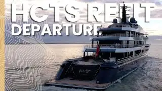 Amels Refit HERE COMES THE SUN Sets Sail