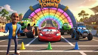Super Cars Teamwork Challenge | Police Car, Fire Truck, Ambulance | StoryOrb 3D