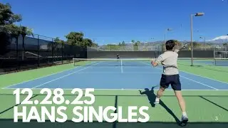 12.28.25 Singles Points - Hans