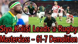 Arendse & Kolbe Tear Japan Apart &ndash; Springboks Are Unstoppable!