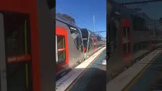 Mariyung D set train passes through Asquith Station