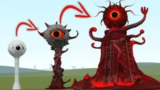 EVOLUTION OF NEW BOSS WATER EYE TOWER MONSTER In Garry's Mod!