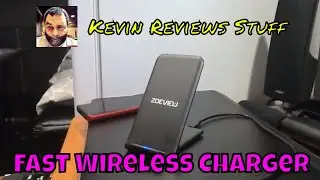 Kevinreviewsstuff reviews Zoeview Qi 10W Fast Ultra-thin Foldable Wireless Charger