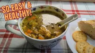 Homemade Chicken Vegetable Soup Recipe | Healthy and Tasty!