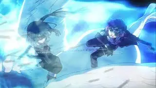 Miyu Rider Card Install Slams Bazett into the Ground - Fate/Kaleid Liner Prisma Illya