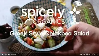 Spicely Organics Greek Style Chickpea Salad