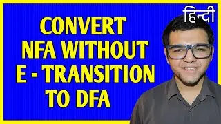 Convert NFA without Epsilon Transition to DFA