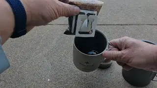 The Best Backpacking Coffee | Hanging Ear Drip Coffee Bags #backpacking #hiking