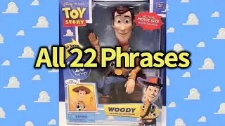 All 22 Phrases for the Thinkway Woody Talking Action Figure