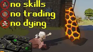 Runescape, but I can&rsquo;t use skills | hardcore combat-only #1