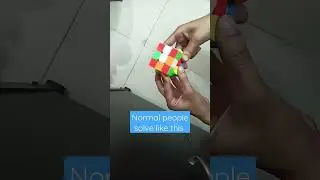 Speed cubers vs normal people. #cube #speedcubers #normalpeople #legends.