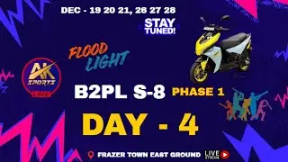 BAMBOO BAZAAR PREMIER LEAGUE  | DAY 4 | #live