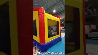 Moonwalk Inflatable Bouncer Jumping Castle Bounce House Combo With Slide