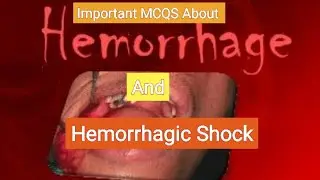 Important Points About Hemorrhage and Hemorrhagic Shock || FCPS 1 || NLE || NEB || Surgery || Dr M B