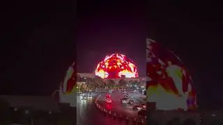 Largest LED Sphere Display / Las Vegas