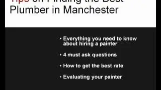Plumber Manchester | Plumber in Manchester | Plumbers Manch
