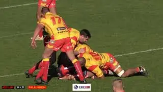 Elite 1 résumé XIII Limouxin VS Palau Broncos