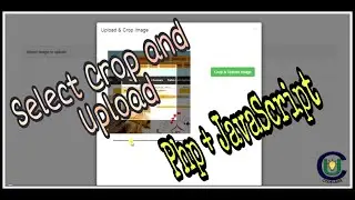 Crop and Upload Images | Select Image Template | PHP Image Upload | Resize Images | Realtime Upload