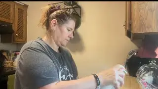 Christian Single Mom-Clean With Me My Kitchen/DITL/No Job -Must Clean!