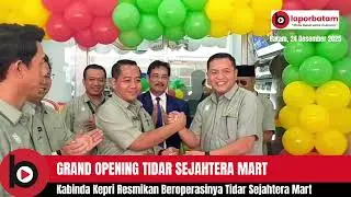 Opening Minimarket Tidar Sejahtera@batamtvcom#opening #peresmian #minimarket #satpamindonesia #batam