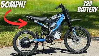 This is the CHEAPEST LEGAL ELECTRIC DIRT BIKE YOU CAN BUY!! *HappyRun G300 PRO*