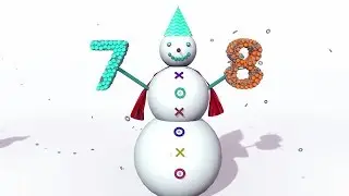 Learning Numbers with 3D Snowman