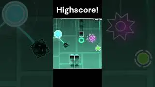 Highscore!   #geometrydash #gaming
