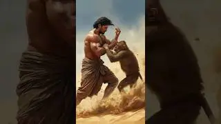 Farmer vs Monkey Desert Fight - Shocking Twist l Emotional 😭 Moral Story l#ai#cartoon #animation
