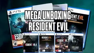 MEGA UNBOXING todos los juegos de RESIDENT EVIL para Playstation 🎮