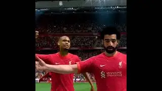 MOHAMMAD SALAH AMAZING GOAL FIFA 23 - #shorts - Axed Gaming.
