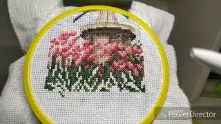 Рукодельная неделя. I этап вышивки Эстэ.